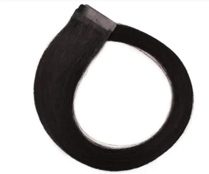 Natural Black Straight Tape-Ins (100 grams)