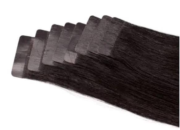 Natural Black Straight Tape-Ins (100 grams)
